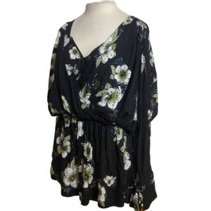 Free People🔥host pick🔥Floral Tunic / Dress Top